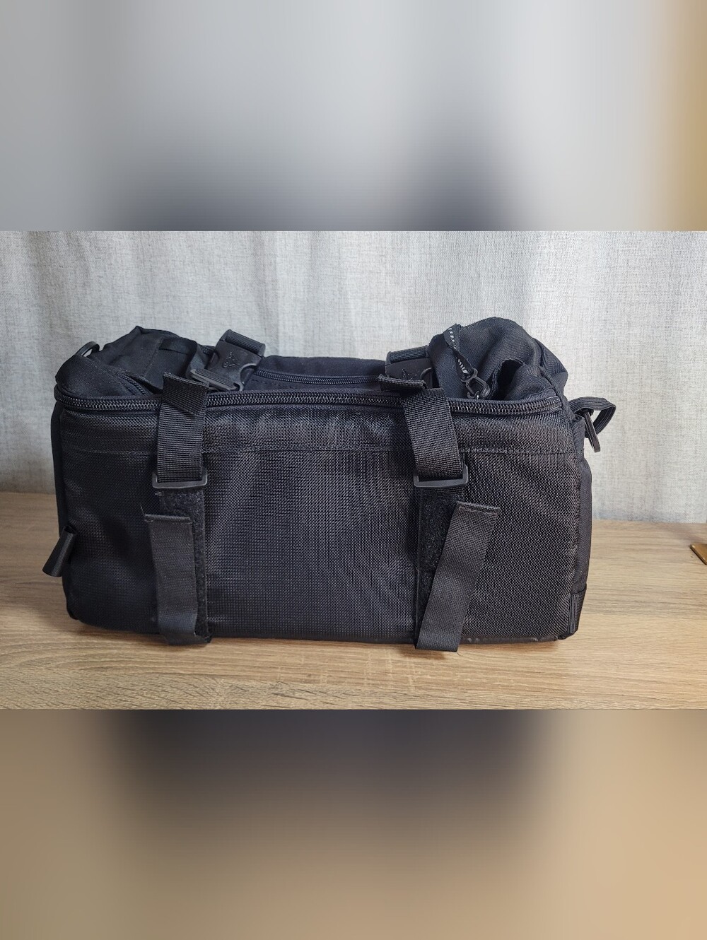 Black Vaude Road Box Duffel Bag Cycling Durable Travel & Gear Carry Saddle Bag